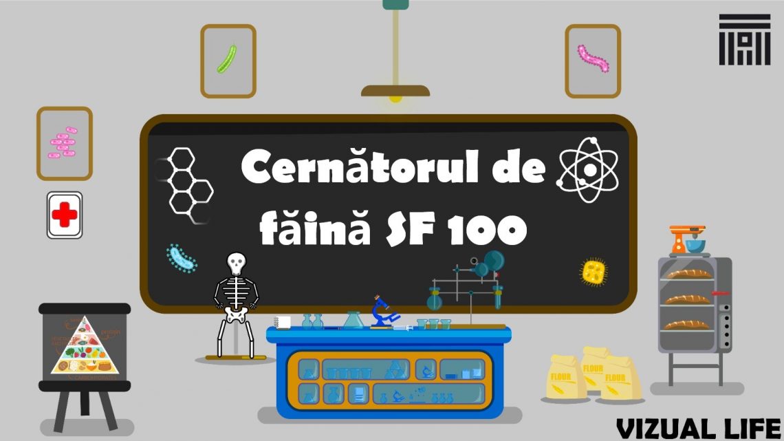Cernarea făinii de grâu utilizând echipamentul: SF 100