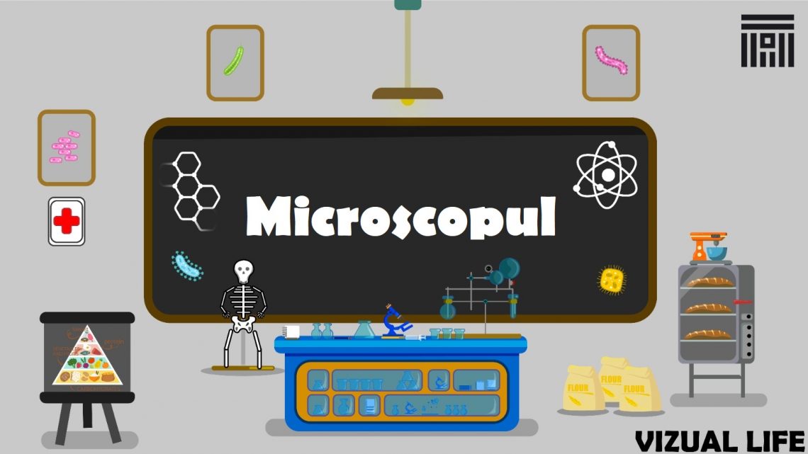 Microscopul trinocular