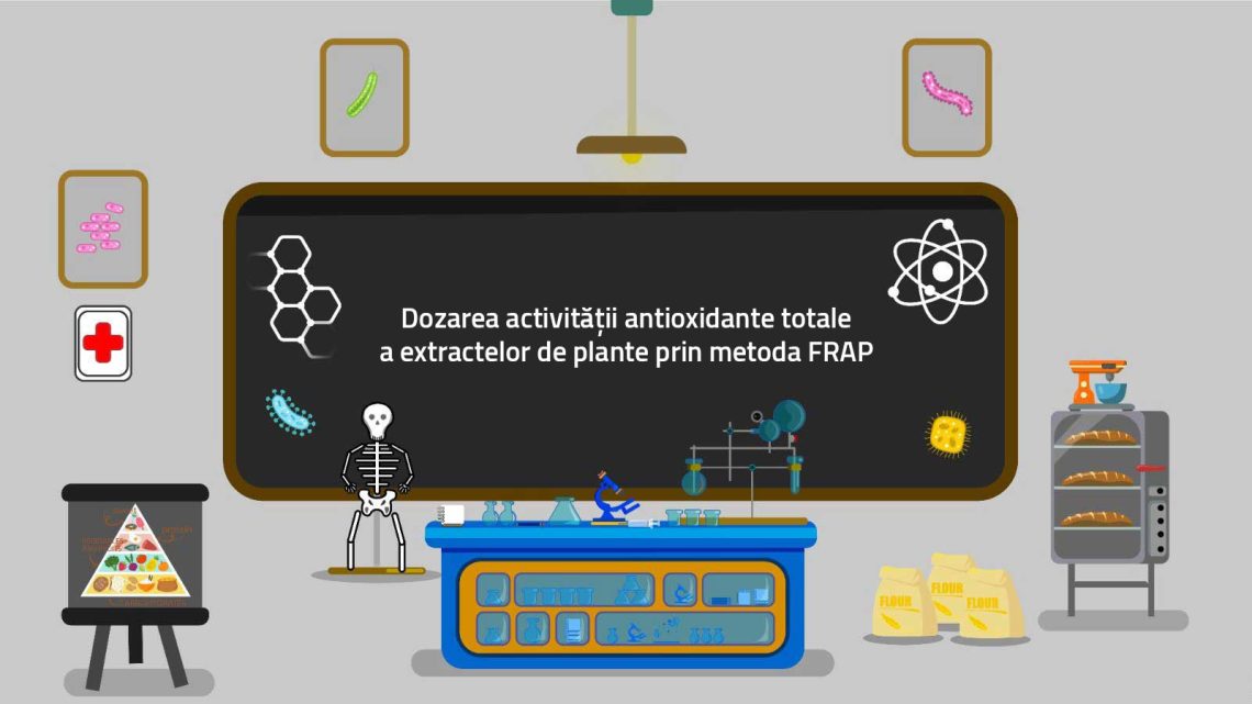 Dozarea activității antioxidante totale a extractelor de plante prin metoda FRAP