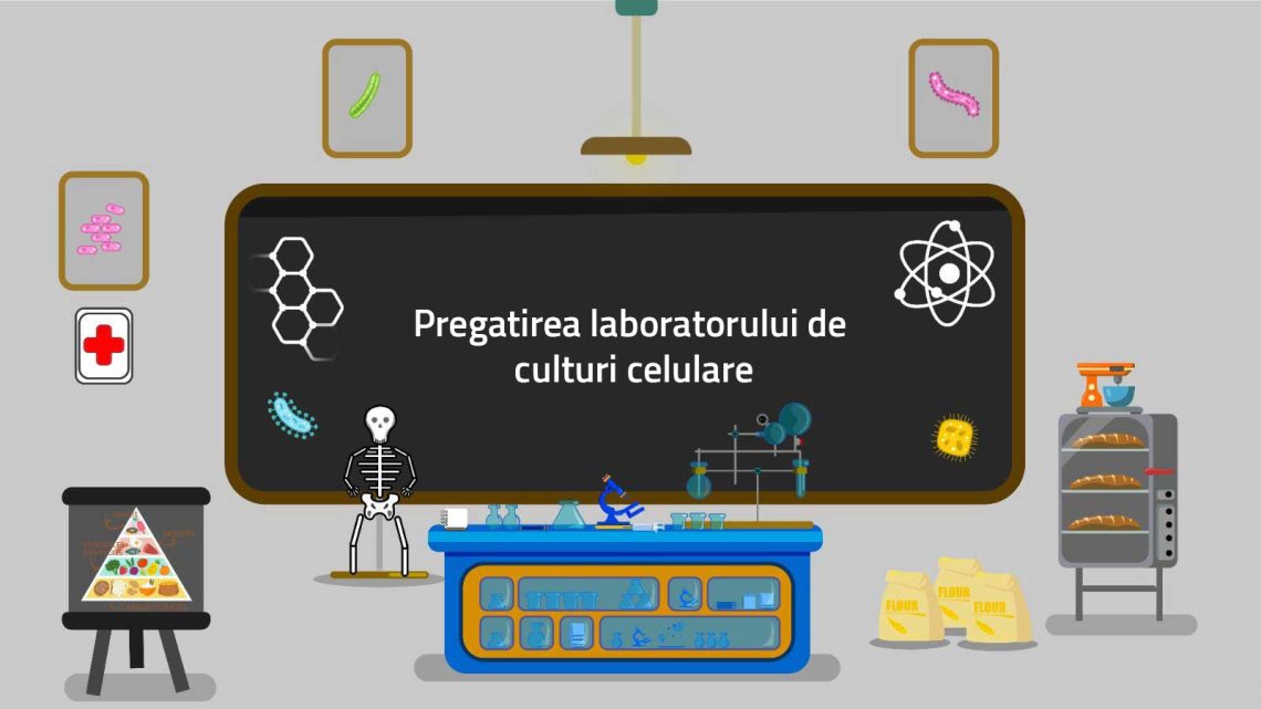 Pregatirea laboratorului de culturi celulare